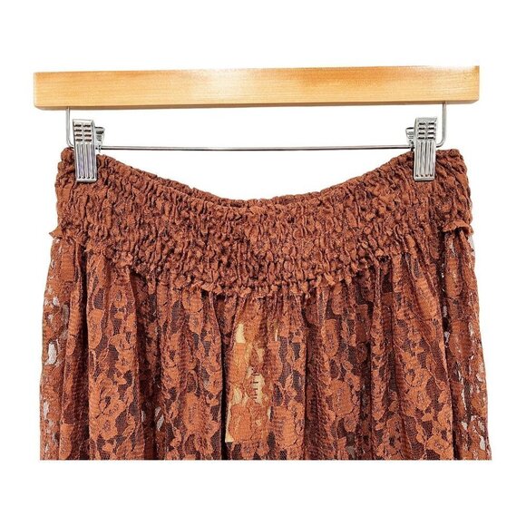 CHAN Luu Lace Skirt Sheer Elastic Waist NWT sz(M) - Picture 2 of 6